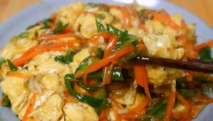 Quick and Tasty Egg Scramble and Carrot Delight